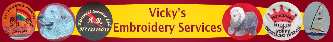 Vicky’s Embroidery Services