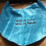 Embroidered baby bib