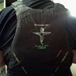 Embroidered buoyancy aid