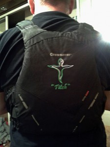 Embroidered buoyancy aid