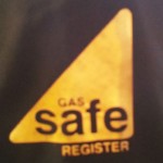 Embroidered work logo