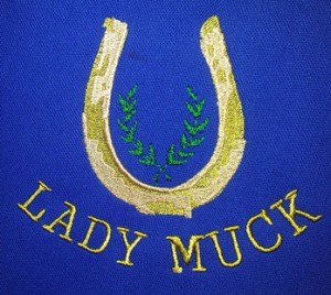 Lady Muck horse embroidery