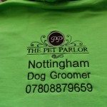 Personalised embroidery on clothing