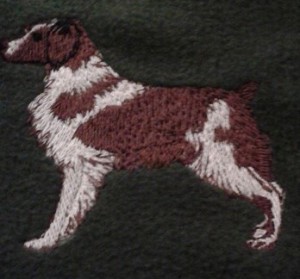 embroidered springer