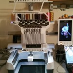 10 reel embroidery machine